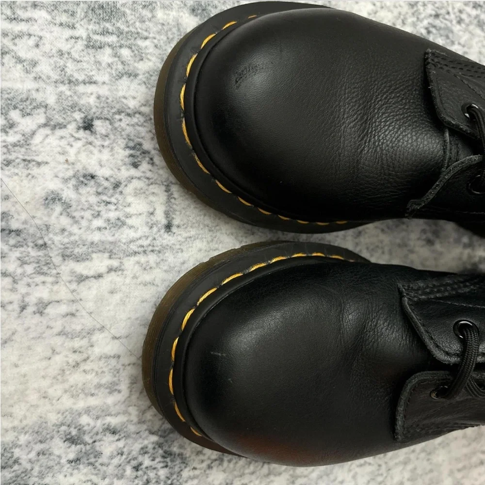 Dr. Martens Black Combat Boots - Picture 5 of 5